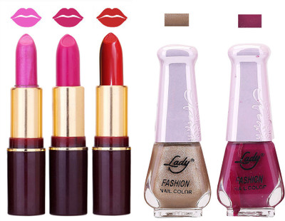 

Lady Fashion Make Up Combo 2203201855(Set of 5)