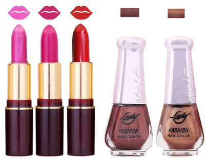 

Lady Fashion Make Up Combo 2203201847(Set of 5)