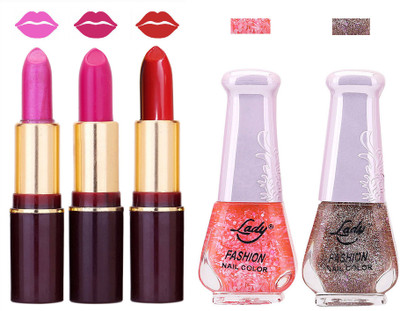 

Lady Fashion Make Up Combo 2203201818(Set of 5)