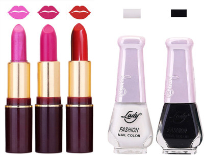 

Lady Fashion Make Up Combo 2203201860(Set of 5)