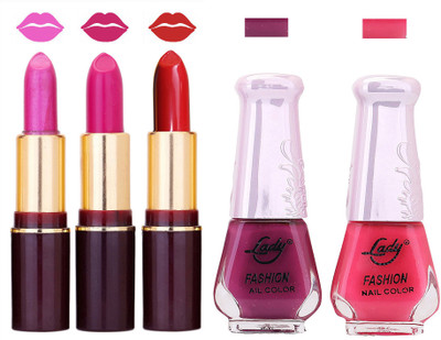 

Lady Fashion Make Up Combo 2203201843(Set of 5)