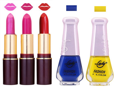 

Lady Fashion Make Up Combo 2203201828(Set of 5)