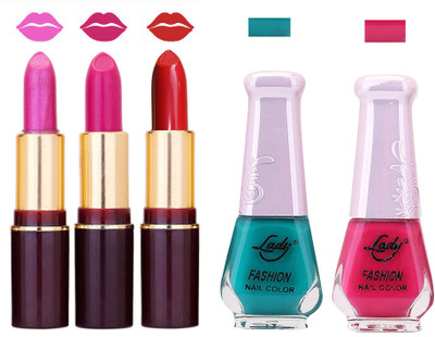

Lady Fashion Make Up Combo 2203201854(Set of 5)