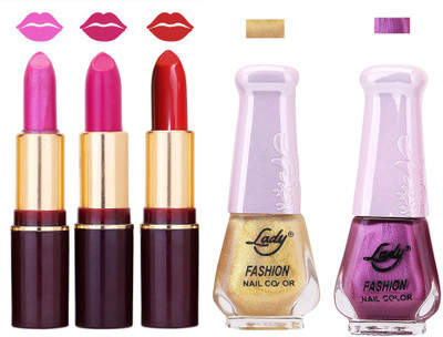 

Lady Fashion Make Up Combo 2203201844(Set of 5)