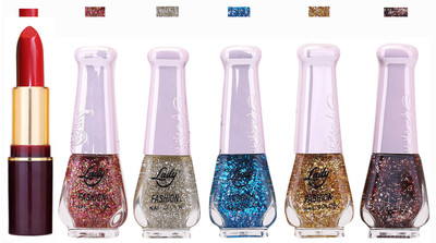 

Lady Fashion Bridal Make Up Combo 2103201453(Set of 6)