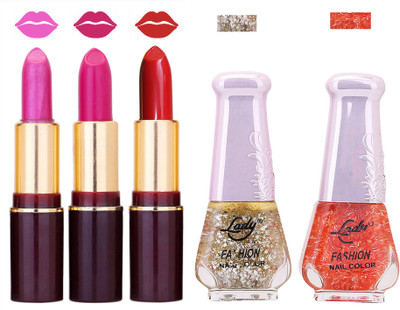

Lady Fashion Make Up Combo 2203201810(Set of 5)