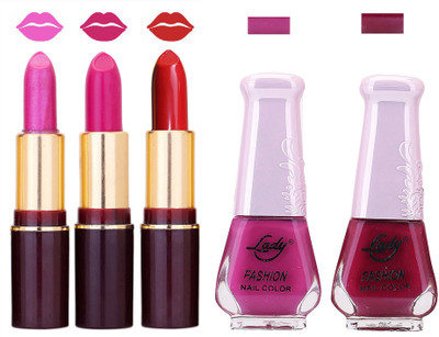 

Lady Fashion Make Up Combo 2203201849(Set of 5)