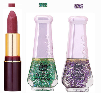 

Lady Fashion Bridal Make Up Combo 2203201416(Set of 3)