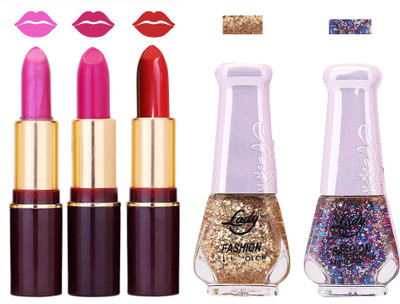 

Lady Fashion Make Up Combo 2203201845(Set of 5)