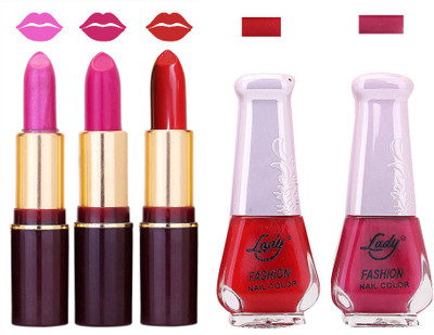 

Lady Fashion Make Up Combo 2203201837(Set of 5)