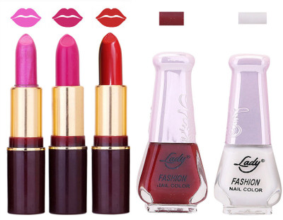 

Lady Fashion Make Up Combo 2203201834(Set of 5)