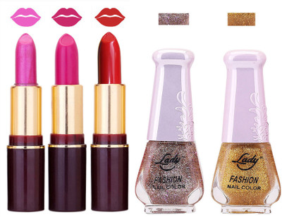 

Lady Fashion Make Up Combo 2203201809(Set of 5)