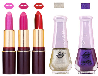 

Lady Fashion Make Up Combo 2203201851(Set of 5)