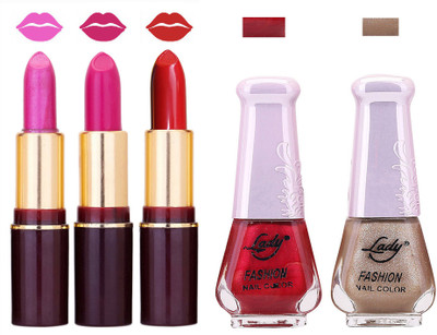 

Lady Fashion Make Up Combo 2203201848(Set of 5)