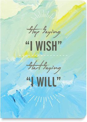 inkFlap A5 Journal(FlapBook Premium Notebook - I Wish, Colorful)