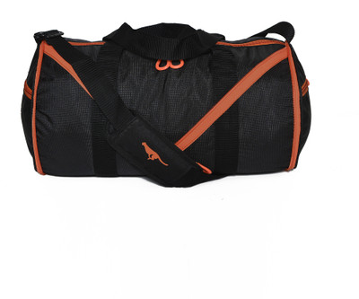 

Gene MN-0307-BLKORG Travel Duffel Bag(Black, Orange)