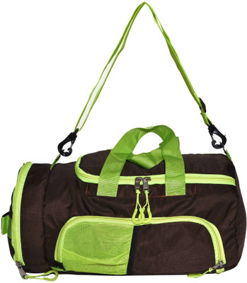 

Gene (Expandable) MN-0304-BRNGRN Travel Duffel Bag(Brown, Green)