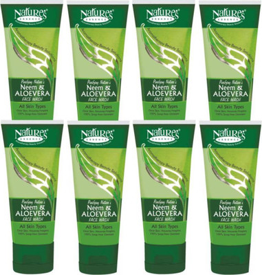 

Nature's Essence Neem and Aloveera facewash (pack of 8 )(400 g)
