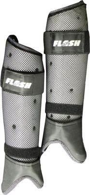 

Flash Astro large hockey Hockey Shin Guard(Black, Grey