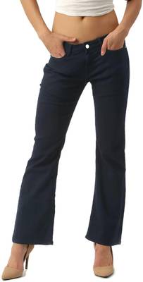 Dressberry Regular Women's Dark Blue Jeans