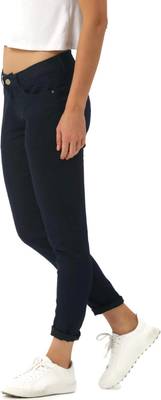 Dressberry Skinny Women's Dark Blue Jeans