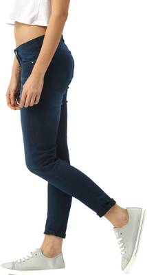 Dressberry Skinny Women's Dark Blue Jeans