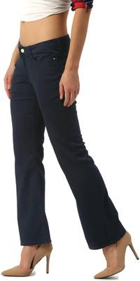 Dressberry Regular Women's Dark Blue Jeans