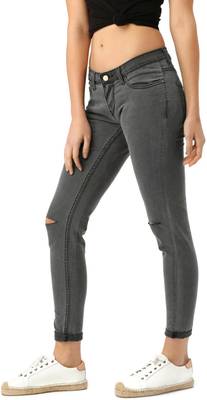 Dressberry Regular Women's Grey Jeans