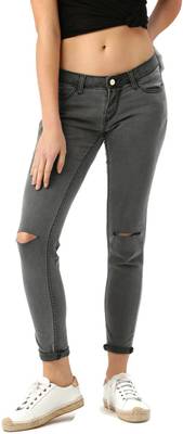 Dressberry Regular Women's Grey Jeans