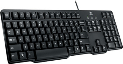 

Logitech k100 PS2 Desktop Keyboard(Black)