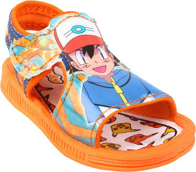 

WINDY Boys & Girls Velcro Flats(Orange
