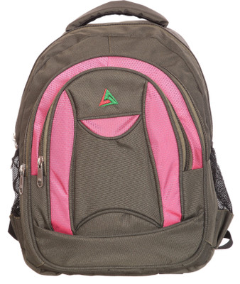 SLBL 4OUR GREY BACKPACK 15 L Backpack(Grey, Pink)