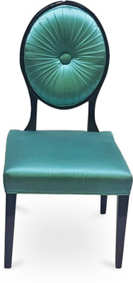 

Black Square Solid Wood Living Room Chair(Finish Color - mellamine matt)