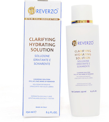 

Yu Reverzo Clarifying Hydrating Solution, Cleanser for eye, lip, face make-up remover Makeup Remover(250 ml)