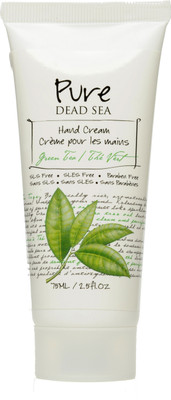 

Pure Dead Sea Green Tea Hand Cream with Jojoba Oil Minerals Calendula Oil & Camomile for Silky and Soft Hand Skin(75 ml)