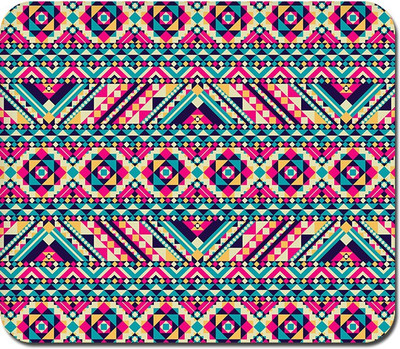 

Blackbora Tribal Aztec Mousepad(Multicolor)