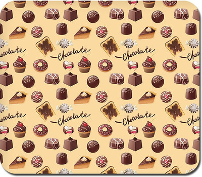 

Blackbora Chocolate Overflow Mousepad(Multicolor)