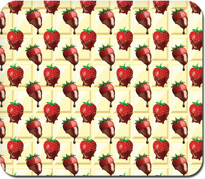 

Blackbora Strawberry Dip Mousepad(Multicolor)