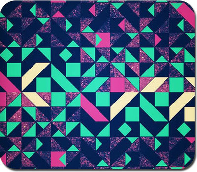 

Blackbora Abstract Wookmark Mousepad(Multicolor)