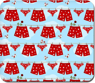 

Blackbora Boxers and Panties Mousepad(Multicolor)