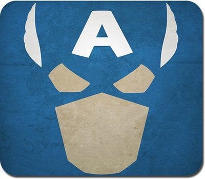 

Blackbora Captain America The Great Defender Mousepad(Multicolor)