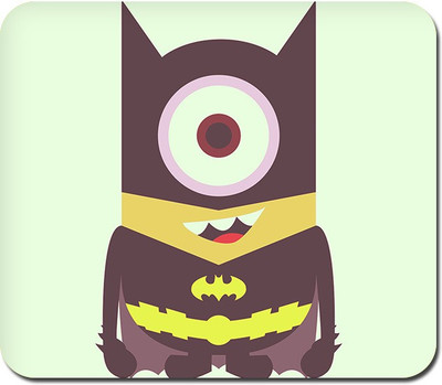 

Blackbora Minion Batman Mousepad(Multicolor)