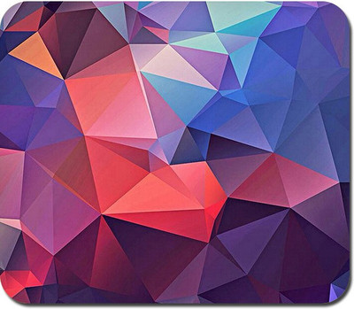 

Blackbora Abstract Fusion Triangle Mousepad(Multicolor)