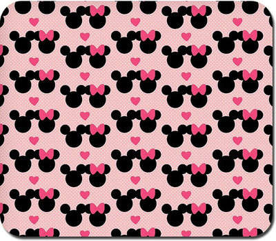 

Blackbora Mickie Minnie Mousepad(Multicolor)