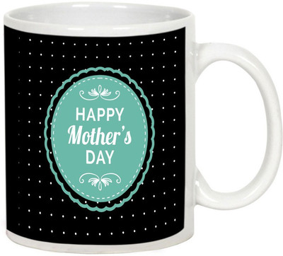 

AllUPrints Happy Mother's Day To Every Mother White Ceramic Mug(325 ml), Multicolor