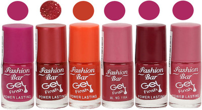 

Fashion Bar Purple Nail Polish Multicolor,(Pack of 3)