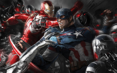 

Akhuratha Poster Movie Avengers: Age Of Ultron The Avengers Captain America Iron Man HD Wallpaper Background Fine Art Print(12 inch X 18 inch, Rolled)