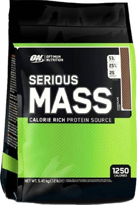 

Optimum Nutrition SeriousMass Weight Gainers/Mass Gainers(5.44 kg, Chocolate)