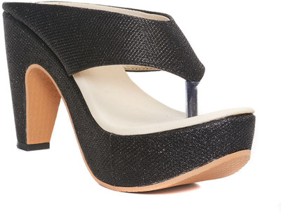 

Dolphin Miles Women Black Heels