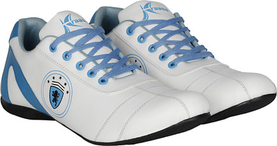 

Kraasa Looks Football Shoes For Men(White, Natural, White::sky